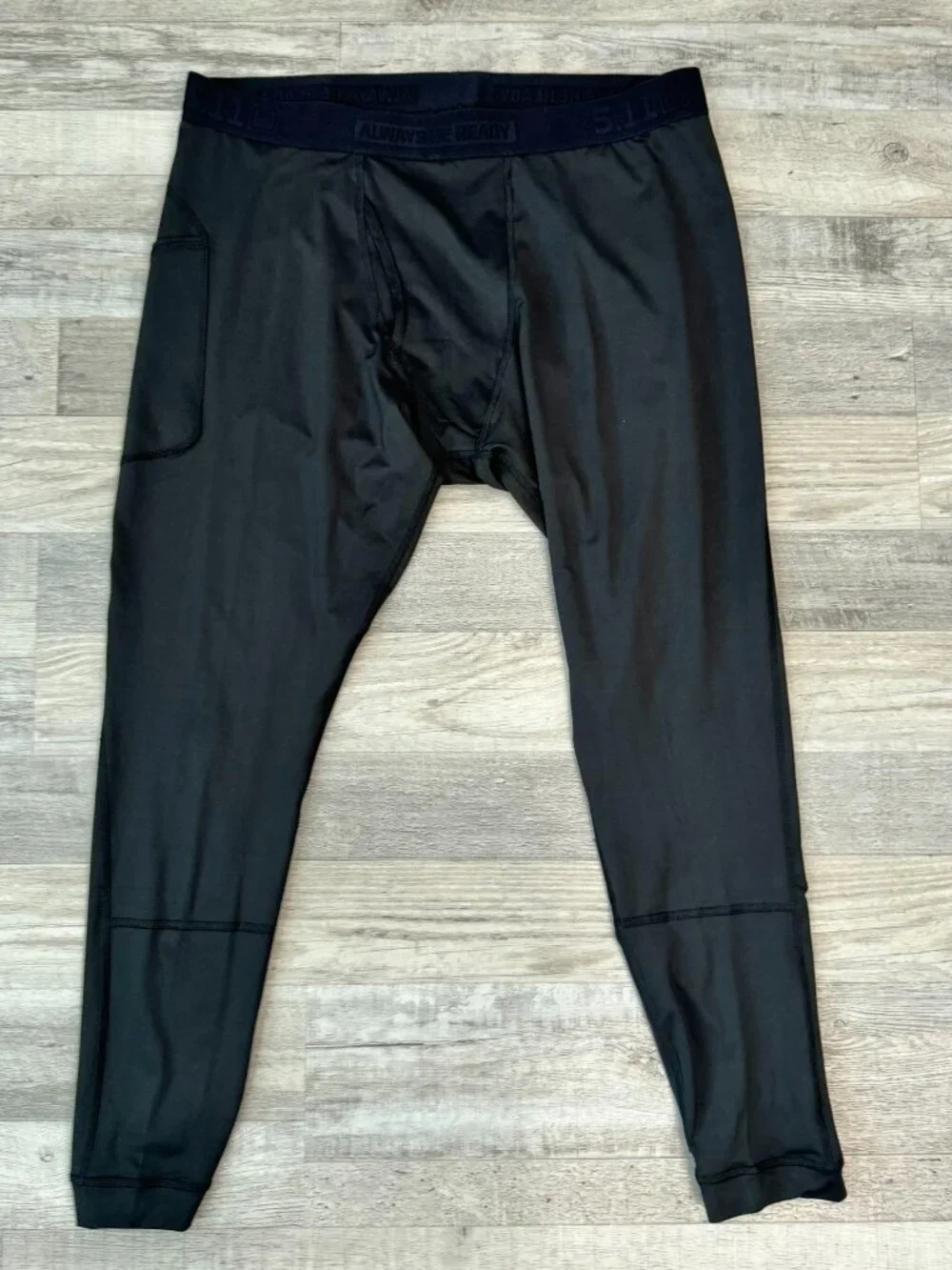5.11 PT-R Shield Black Base Layer Men's Pants Size XL G50